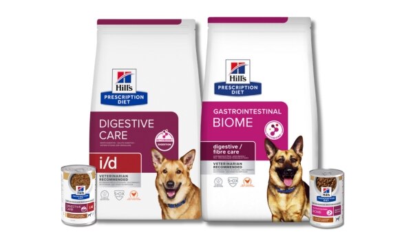 Prescription Diet Digestive care dog food range